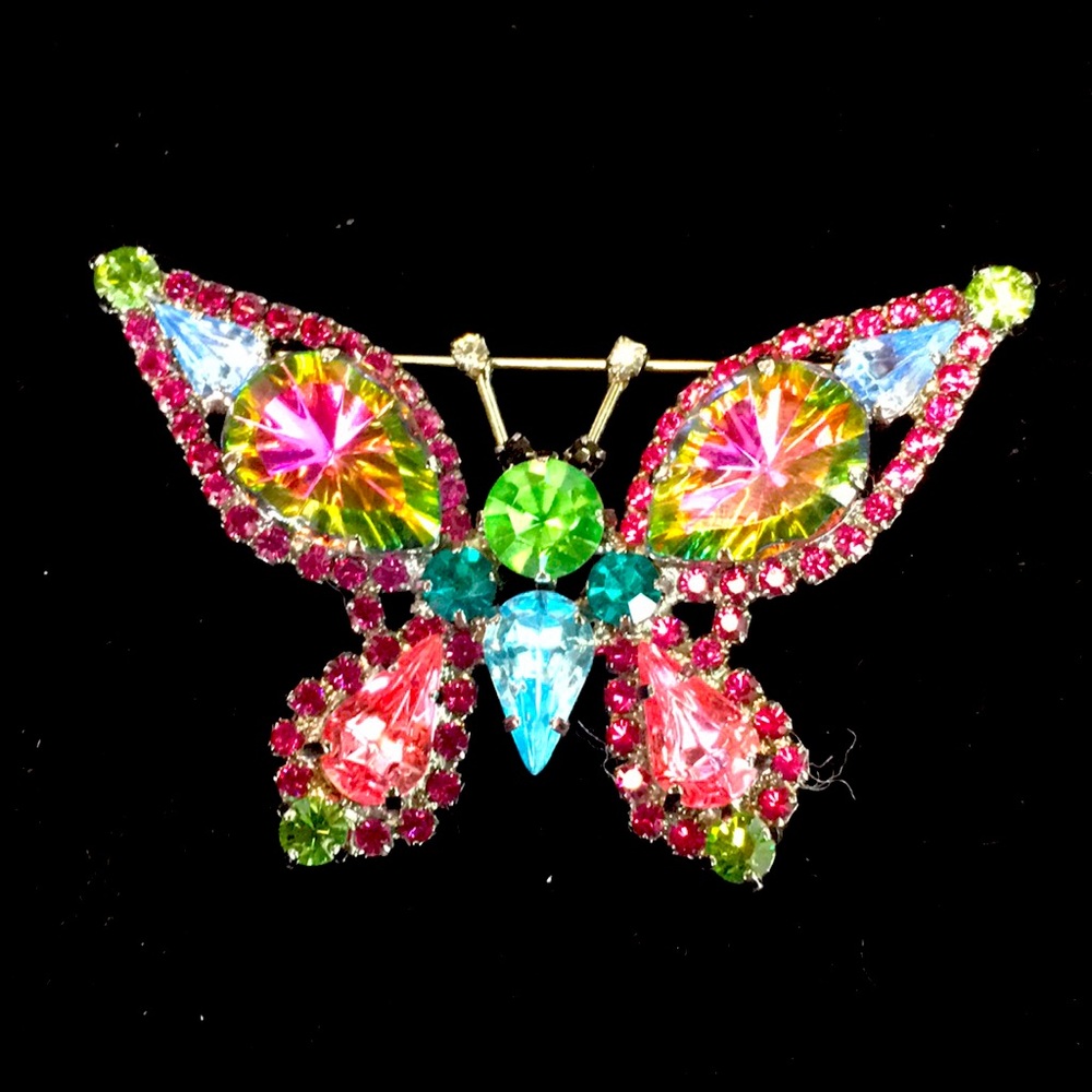 Butler & Wilson butterfly brooch